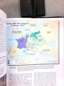 Congress of Vienna Map 2