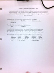 Eastern European Nationalities Instructions