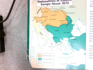 Eastern European Nationalities map