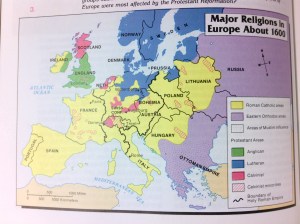 European Religions 1600
