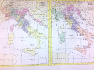 Italian Unification Map