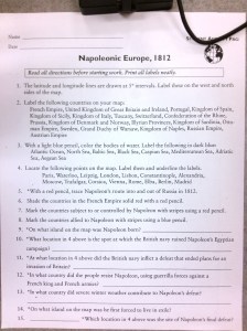 Napoleonic Europe Instructions